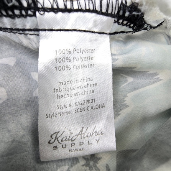 KaiAloha Supply Hawaii Swim Trunks Shorts Bottoms Size M 4” Inseam -Brief Lined - Picture 5 of 8